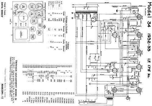 34 ; Canadian Marconi Co. (ID = 1600003) Radio