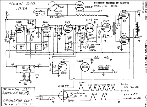 D-10 1938; Marconiphone - (ID = 491222) Radio