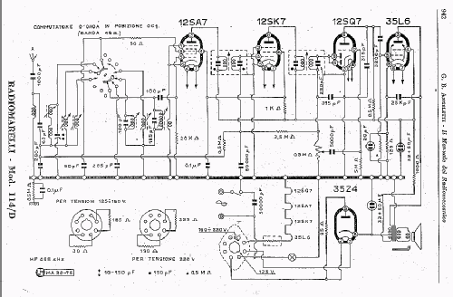 114D ; Marelli Radiomarelli (ID = 1324995) Radio