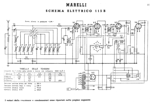 115B; Marelli Radiomarelli (ID = 257514) Radio