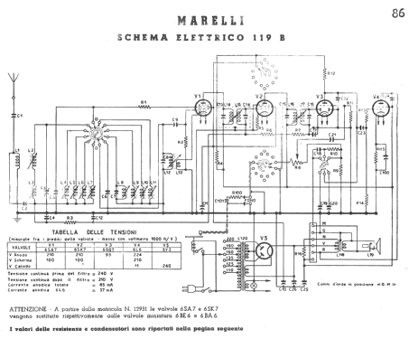 119B ; Marelli Radiomarelli (ID = 257498) Radio