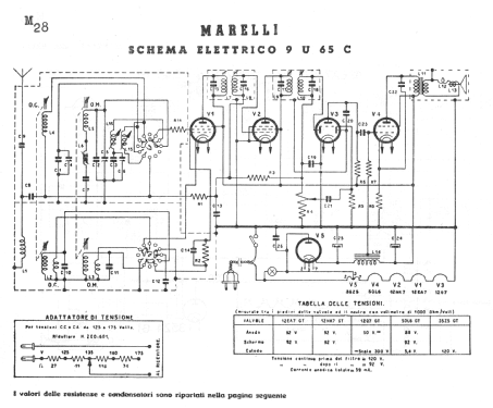 9U65C; Marelli Radiomarelli (ID = 181829) Radio