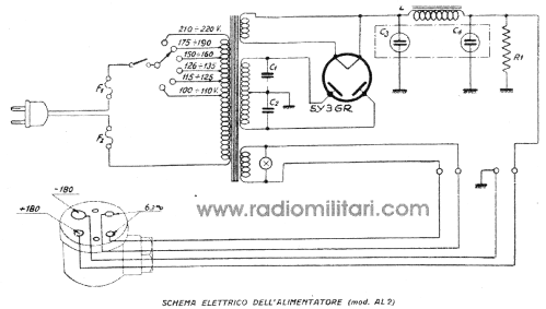 Alimentatore AL2; Marelli Radiomarelli (ID = 2518832) Strom-V