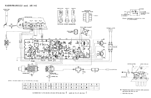 Autoradio AR 102; Marelli Radiomarelli (ID = 2931815) Car Radio