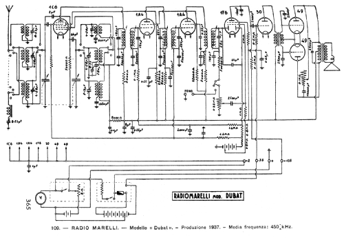 Dubat 50; Marelli Radiomarelli (ID = 37970) Radio