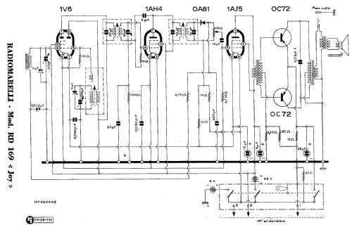 JOY 169; Marelli Radiomarelli (ID = 950350) Radio