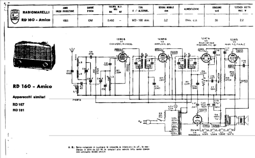 RD181; Marelli Radiomarelli (ID = 573479) Radio