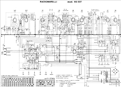 RD227-MF; Marelli Radiomarelli (ID = 1074243) Radio