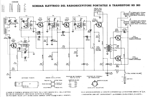 RD303; Marelli Radiomarelli (ID = 650305) Radio