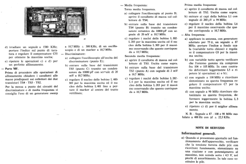 RD307-MF; Marelli Radiomarelli (ID = 793170) Radio