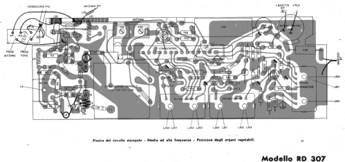 RD307-MF; Marelli Radiomarelli (ID = 793176) Radio