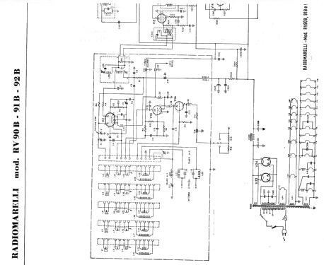 RV92A; Marelli Radiomarelli (ID = 1106811) Television