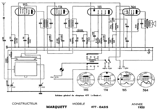 Oasis 477; Marquett-Radio (ID = 356348) Radio