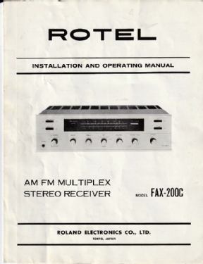 FAX-200C; Martel Electronics (ID = 3049358) Radio