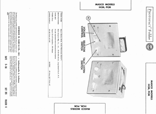 Electronic Butler HCM, PCM; Masco Mark Simpson (ID = 2183186) Ampl/Mixer