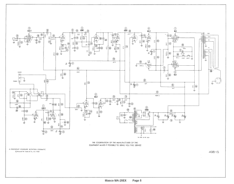 High Fidelity Amplifier with Expander MA-25EX; Masco Mark Simpson (ID = 1528827) Ampl/Mixer