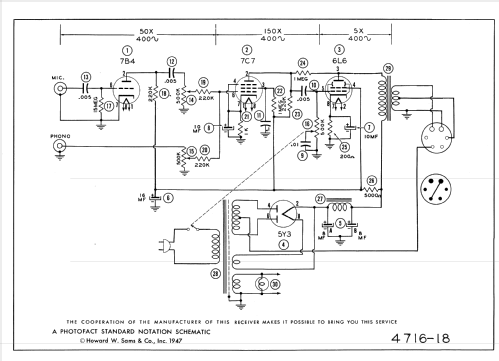 MA-808 ; Masco Mark Simpson (ID = 900172) Ampl/Mixer