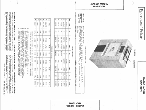 MAP-120N ; Masco Mark Simpson (ID = 1403761) Ampl/Mixer