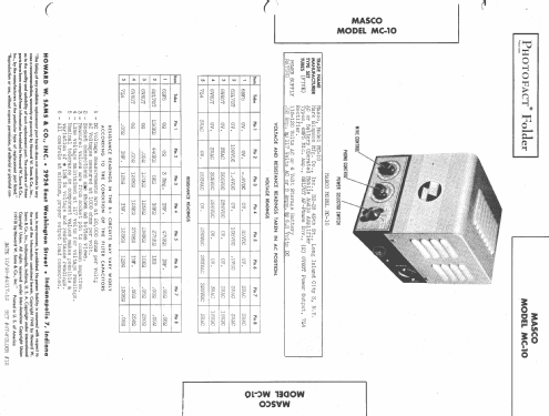 Masco MC-10 amplifier ; Masco Mark Simpson (ID = 1408585) Verst/Mix