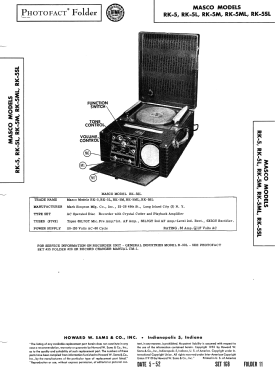 Masco RK-5L; Masco Mark Simpson (ID = 3053929) Reg-Riprod