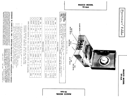 Masco TP-16A ; Masco Mark Simpson (ID = 917363) R-Player