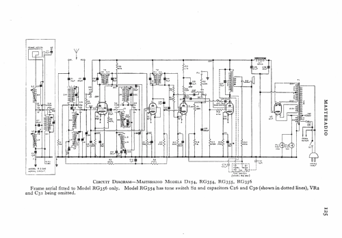 Hamilton RG354; Masteradio, London (ID = 549915) Radio