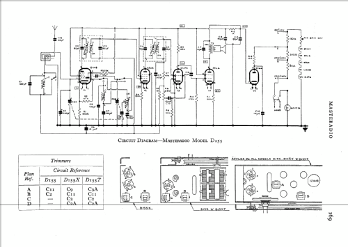 Hove D161; Masteradio, London (ID = 576141) Radio