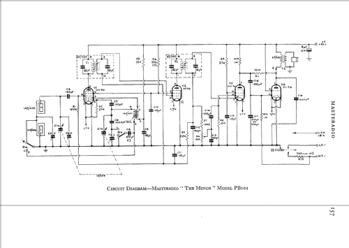 Minor PB101; Masteradio, London (ID = 563475) Radio