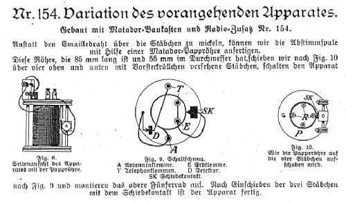 Radioergänzung 154; Matador, Ing. Johann (ID = 1279257) Bausatz