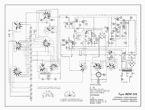 Electronic Multimeter BEM-015; MBLE, Manufacture (ID = 2333939) Equipment