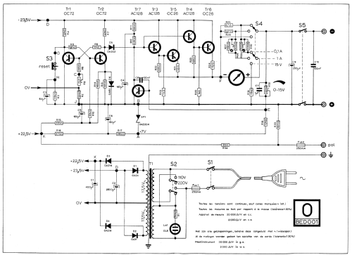 Power supply BED-001; MBLE, Manufacture (ID = 3124647) Equipment