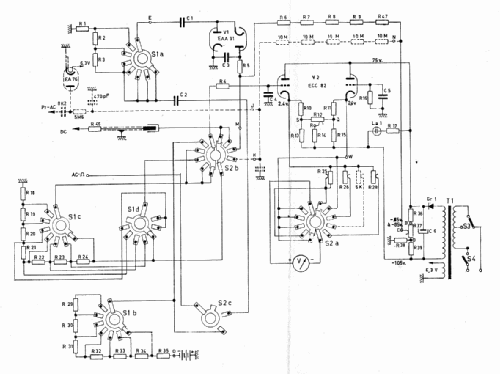 Vacuum Tube Voltmeter BEM 002; MBLE, Manufacture (ID = 446494) Equipment