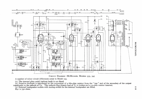 153; McMichael Radio Ltd. (ID = 549945) Radio