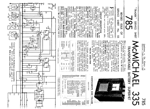 335; McMichael Radio Ltd. (ID = 2177302) Radio