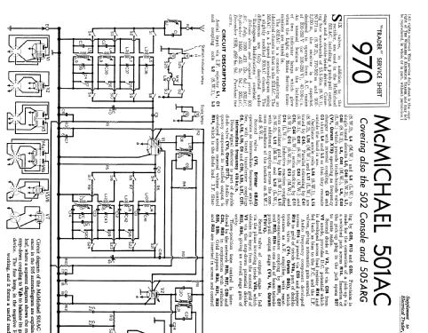 501AC; McMichael Radio Ltd. (ID = 2277455) Radio