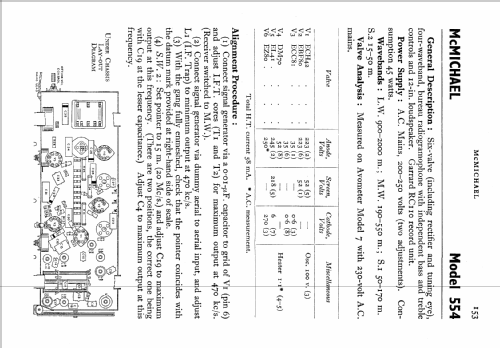 554; McMichael Radio Ltd. (ID = 556524) Radio