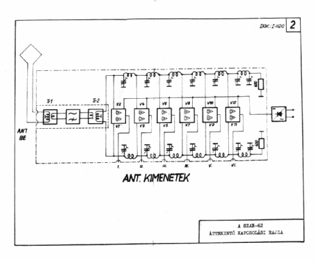 SW Antenna Amplifier SZAE 62; Mechanikai (ID = 1130246) Military