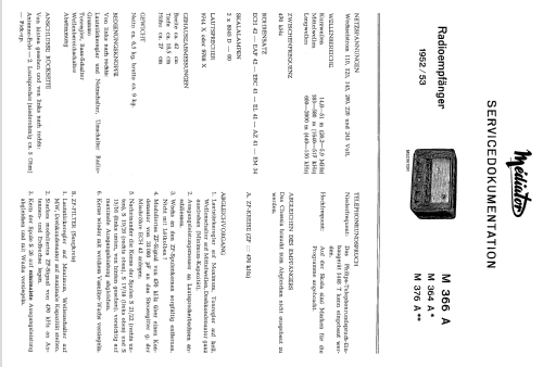 364A (M 364 A; Mediator; La Chaux- (ID = 2290687) Radio