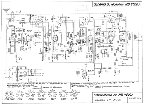 MD4500A; Mediator; La Chaux- (ID = 2086244) Radio