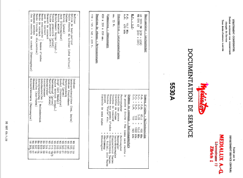 MD5530A; Mediator; La Chaux- (ID = 2317333) Radio