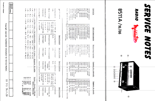 MD8511 A-16; Mediator; La Chaux- (ID = 2379086) Radio