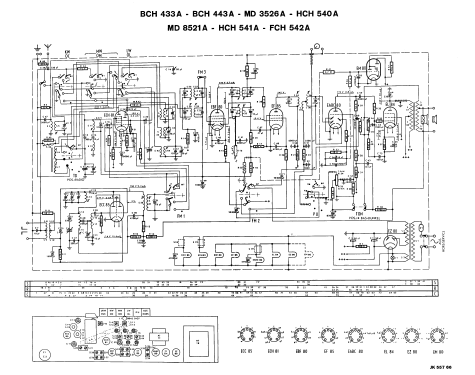 MD8521A Ch= MD3526A; Mediator; La Chaux- (ID = 2379194) Radio