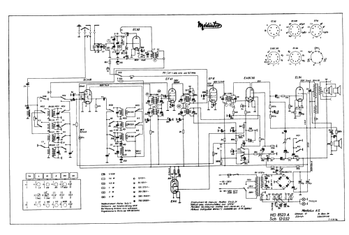 MD8523A; Mediator; La Chaux- (ID = 2379162) Radio