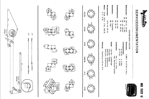 MD1522U; Mediator; La Chaux- (ID = 2378492) Radio