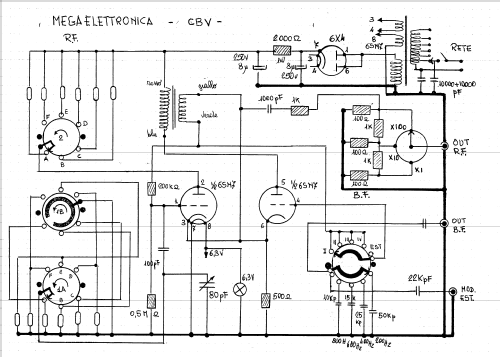 Oscillatore Modulato CB-V; Mega Radio Mega (ID = 887737) Ausrüstung