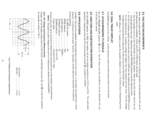 Oscilloscope MO-1252; Meguro Electronics (ID = 395586) Equipment