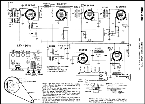 10-1199 ; Meissner Mfg. Div., (ID = 341992) Radio