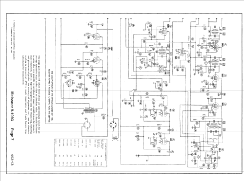 9-1093 FM-AM Tuner-Amplifier; Meissner Mfg. Div., (ID = 1481945) Radio