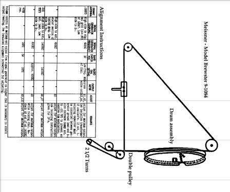 Brewster 9-1084; Meissner Mfg. Div., (ID = 370165) Radio