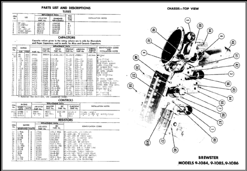 Brewster 9-1084; Meissner Mfg. Div., (ID = 469387) Radio